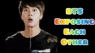 BTS expose each other 😜 #bts #btsarmy #namjinsopevminkook