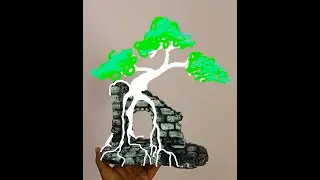 How to make root over temple bonsai
