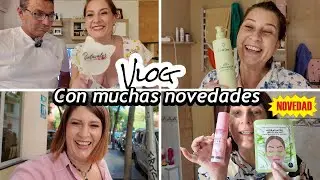 📹vlog viaje 🛩️relampago a Madrid +  mi compra en Mercadona con Novedades + haul de cosm&eacute;tica