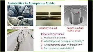 Seminar Lecture 1: Mechanical Properties of Amorphous Solids, Phase Separation, Granular System