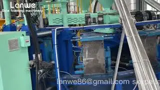 Lanwe automatic PVC rain boot injection molding machine, disc structure, large clamping force
