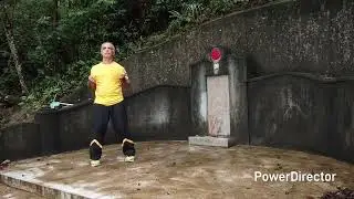 Wing Chun Kung Fu Siu Nim Tao near GGM Ip Man grave in Hong Kong 2025