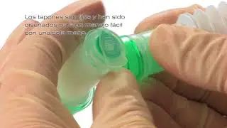 Codos swivel Intersurgical con tap&oacute;n Flip Top