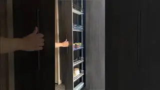 SIGE Infinity Plus Pantry Pull Out #shorts #kitchenstorage #kitchenhacks #pantry