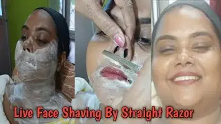 Live On Please Join 🙏🙏||live face shaving.