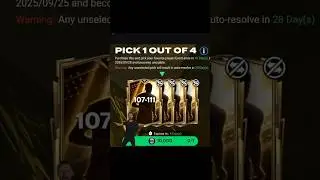 Got 109 ovr maldini 🇮🇹 in 10 k token market pick 🤯‼️ || fc mobile 107 to 111 ovr market pick ‼️
