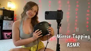 ASMR What’s in my PURSE (Mirror Tapping, Camera Tapping/Scratching, Tongue Clicking)💤💕