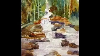 Paint Along with Larry Hamilton - July 5, 2014 Watercolor - 