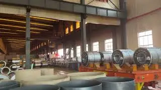 Steel coil production factory.Our products includes GI, GL, PPGI, PPGL, cold rolled steel coil.