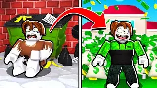 Van Zwerver Naar Millionaire In Bloxburg!😱 (Roblox)