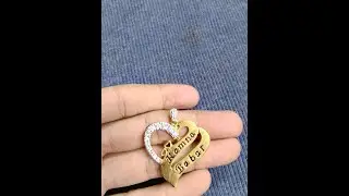 Heart Name Plate #diamond #3d #3dprinting #logo #gemstone #viralvideo #viralreels