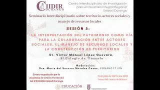 La interpretación del patrimonio como vía para la colaboración entre actores sociales...