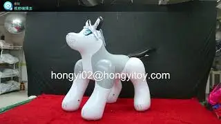hongyi new inflatable wolf ,can be custom