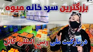 سرد خانه معیاری شرکت طوبا باسط در مارکیت ملی و بین المللی کابل …