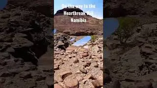 On the way to Heartbreak Hill Namibia