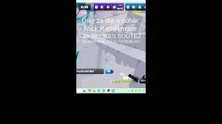 DALSI SOUTEZ O 100 ROBUXU #stream #short #cz #sk #roblox