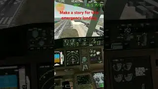 Make a emergency landing story in the comments. #airline #boeing777 #aviation #planecrash