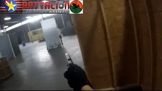 Battalion Airsoft: Hit Shrugger? (Elite Force 1911-A1, Dora Rocks Guitar)