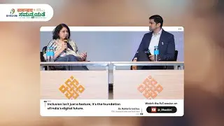 Inclusive AI for India's Digital Future | Fireside Chat with Microsoft & People+ai at Samanvay