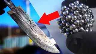 Огни в Дамаске и Твист Дамаск - маленькие шарики
