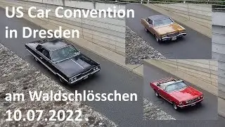 US Car Convention Dresden 2022 Oldtimer Autos Tour
