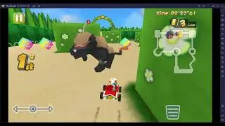 Mole kart - All tracks with Mole Man character