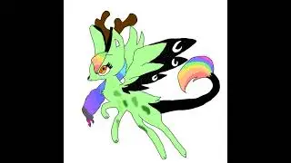 *SPEED PAINT* Meet my made up creature named, ({The Searling})!
