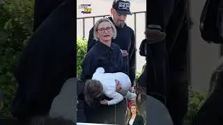 Милый семейный день Кэмерон Диас и Бенджи Мэддена 👨&zwj;👩&zwj;👧&zwj;👦 в Монтесито😍 #camerondiaz