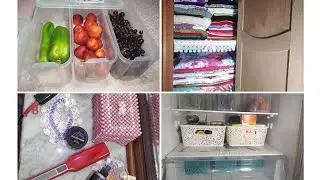 تنظيم وترتيب خزانة الملابس/روتين صباحي/كيف أبهر زوجي بصحة وجمال شعري المسرح/تكملة أسرار توفير المال