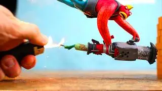 I Built a Real Fortnite ROCKET RAM With Clay &ndash; and it works!