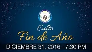 Culto fin de a&ntilde;o.Ps-Jose Roman Espinoza