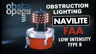 OBSTA NAVILITE FAA. Low Intensity Aircraft Warning Light Type B