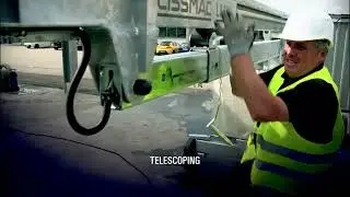 Mini jeřáb LMK 400 TFE v akci