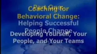 Coaching for Behavioral Change Part 1
