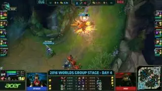 World Championship - CLG Vs. ROX - Bot Lane Play