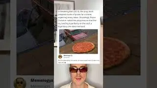 In Breaking Bad (2013), the prop team prepped stacks of pizzas for a scene, expecting many takes