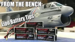 From the Bench - Lipo Batteries, C Rating, and Tips for Best Battery Performance