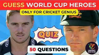 🌟 Guess World Cup Heroes Quiz: Test Your Knowledge &ndash; 50 Questions Challenge! 🌟
