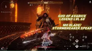 False God of Fortune | Where Winds Meet - God of Avarice (Legend, Mo Blade/Stormbreaker Spear)