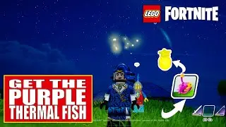 LEGO FORTNITE - How to Get PURPLE THERMAL FISH / Craft the Illuminator