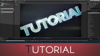 Element 3D Intro Tutorial | Wireframe Text