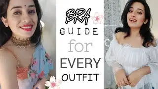 कौन सी Bra किन कपड़ों के साथ पहनें| Strapy/Backless/Off shoulder Top, Blouse & Dresses 🌸