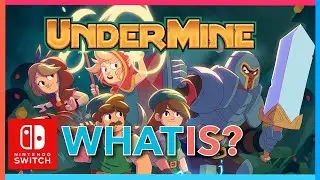 UnderMine Nintendo Switch - roguelike Xbox indie game smash comes to Switch. Lets play it!