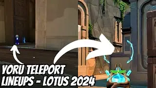 BEST Yoru Teleport Lineups for LOTUS You Need to Know Attack/Defense/Retake - 2025