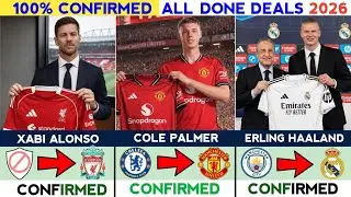 🚨 CONFIRMED DONE DEALS 2026: J&Uuml;RGEN KLOPP, ALVAREZ, NEVES, JACQUET, OSIMHEN | RUMOURS & TRANSFERS💥