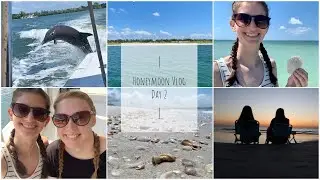 DOLPHINS, SNORKELING, & SHELLING | Honeymoon Vlog Day 2 | LGBTQ | Heather and Cassidy
