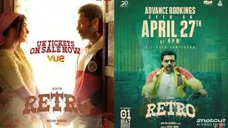 Retro advance booking open Tamilnadu.