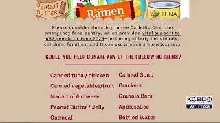 Noon Notebook: Catholic Charities Emergency Food Pantry
