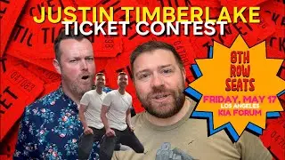 Thrillguys Ticket Contest! Justin Timberlake Forget Tomorrow Tour @ Kia Forum, Los Angeles, May 17th