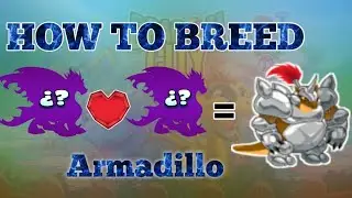 How To Breed Armadillo Dragon || Dragon City